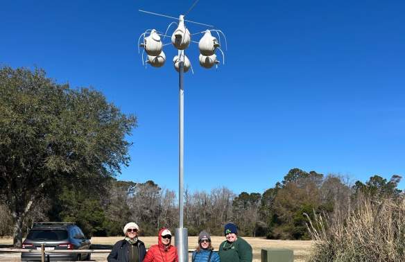 Creating a Home for Purple Martins at McLeod Plantation