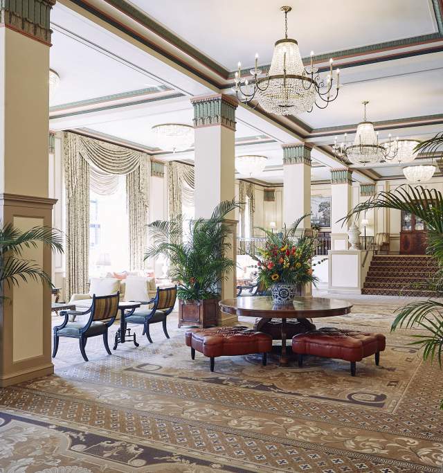 Francis Marion Hotel Lobby in Charleston, SC