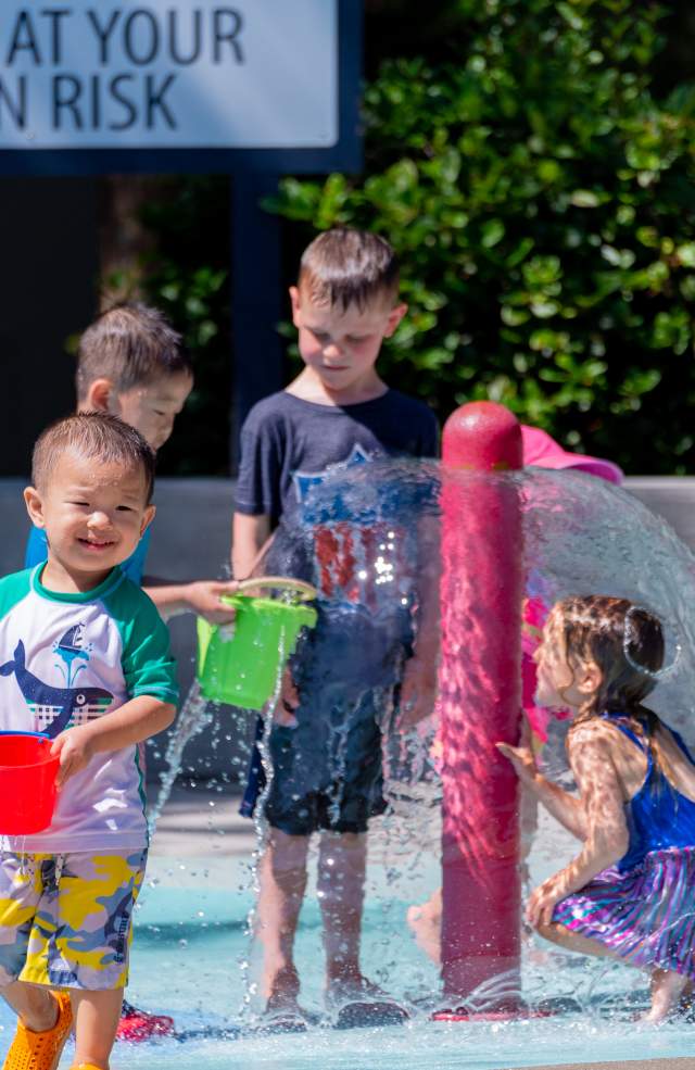 Spray Play at James Island County Park