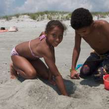 A Day at the Beach!