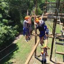 Team Pulley Tension Traverse