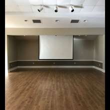 Cypress hall projector screen