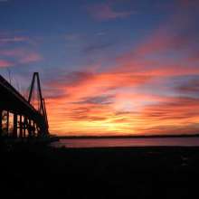 August Sunset at the Mount Pleasant Pier