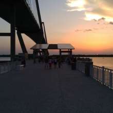 Mount Pleasant Pier Sunset