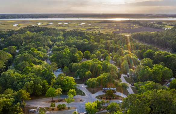 Make the James Island County Park Campground Part Of Your Next Staycation