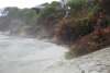Erosion at Folly Beach County Park
