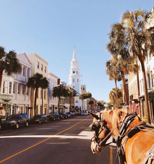 Charleston Broad Street Streetscape