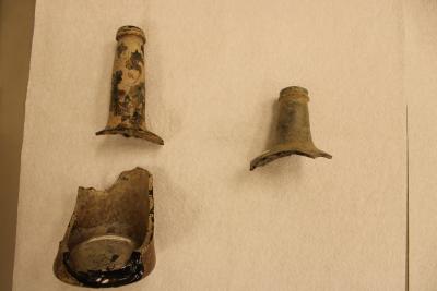 Glass from an archeological site