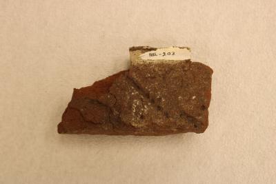 Brick found at McLeod Plantation Historic Site