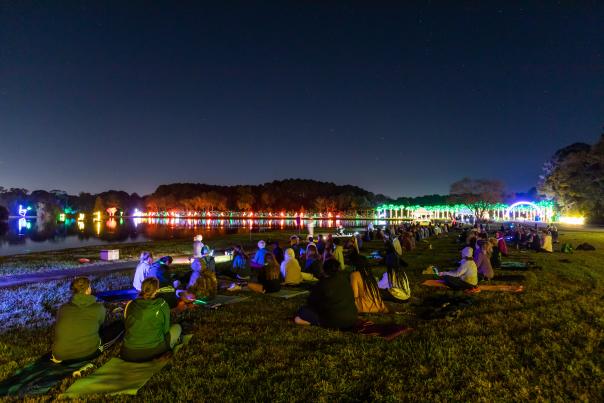 Starlight Yoga at HFOL