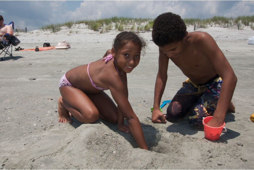 A Day at the Beach!