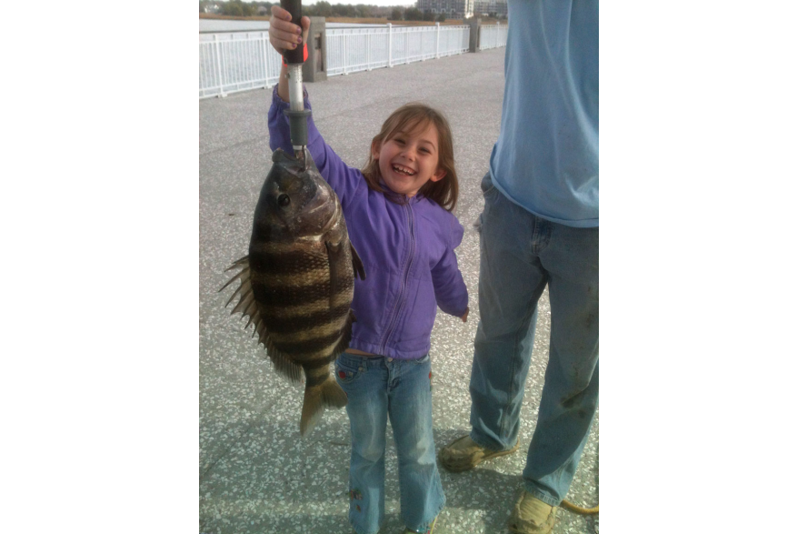 Elizabeth Aulner & 9lb Sheepshead