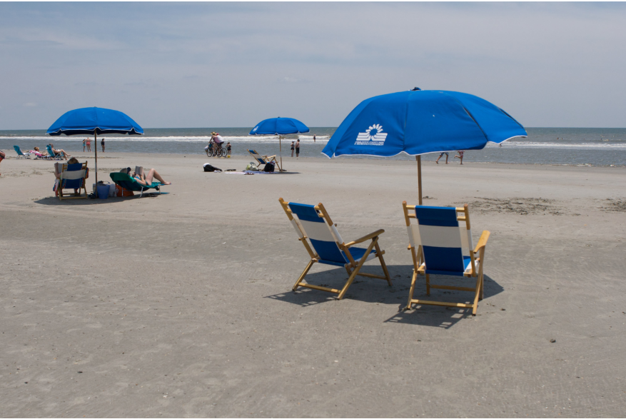 Beach Chairs & Umbrellas