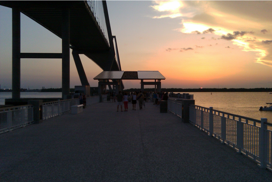 Mount Pleasant Pier Sunset