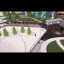 Elm Street Plaza Grand Opening