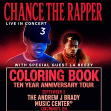 Chance The Rapper: Coloring Book 10 Year Anniversary Tour