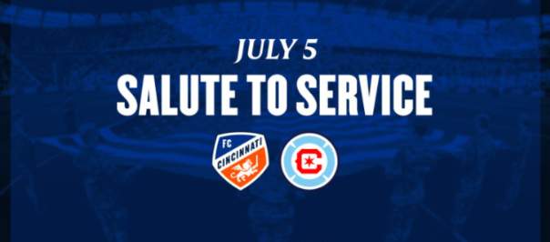 FC Cincinnati vs. Chicago Fire FC Home Game