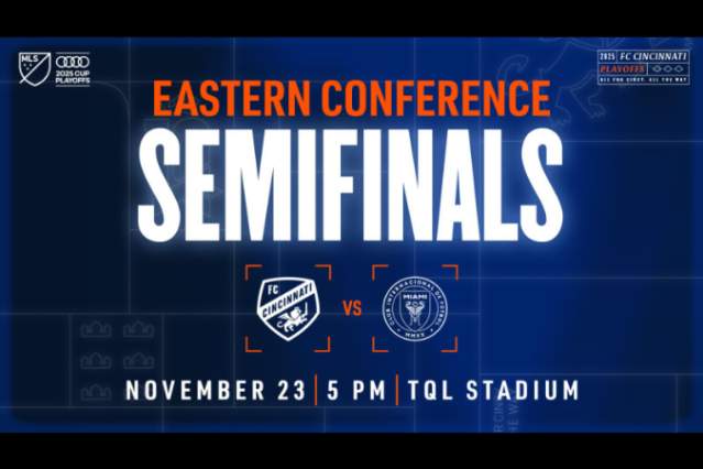MLS Cup Playoffs Eastern Conference Semifinals: FC Cincinnati vs. Inter Miami CF
