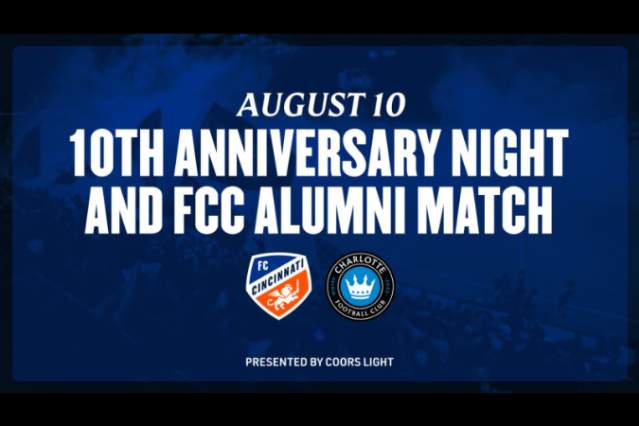 FC Cincinnati vs. Charlotte FC Home Game