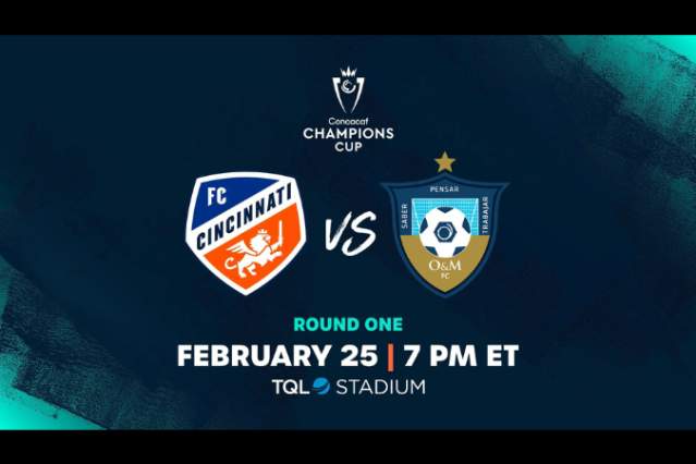2026 Concacaf Champions Cup: FC Cincinnati vs. O&M FC