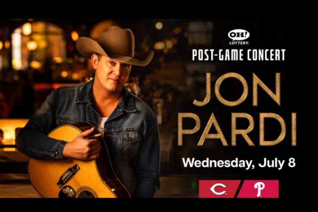 Cincinnati Reds vs. Philadelphia Phillies/Jon Pardi Post-Game Concert