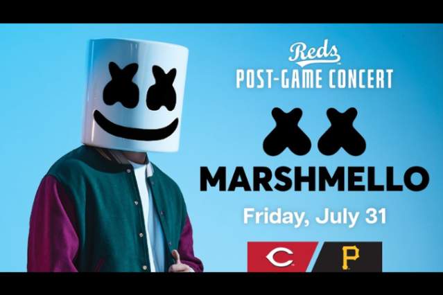 Cincinnati Reds vs. Pittsburgh Pirates/Marshmello Post-Game Concert