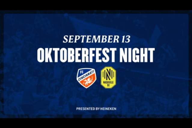 FC Cincinnati vs. Nashville SC Home Game