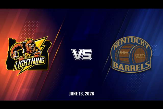 Kentucky Barrels vs. Oregon Lightning Home Game