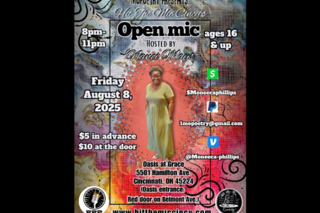 MoPoetry Phillips Presents: Hit The Mic Cincy's Open Mic