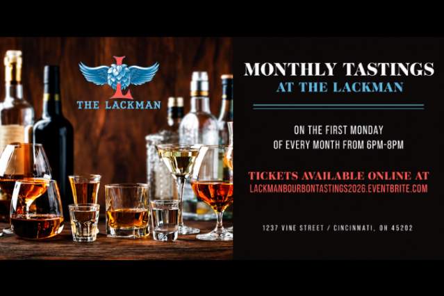 Monthly Bourbon Tastings at The Lackman