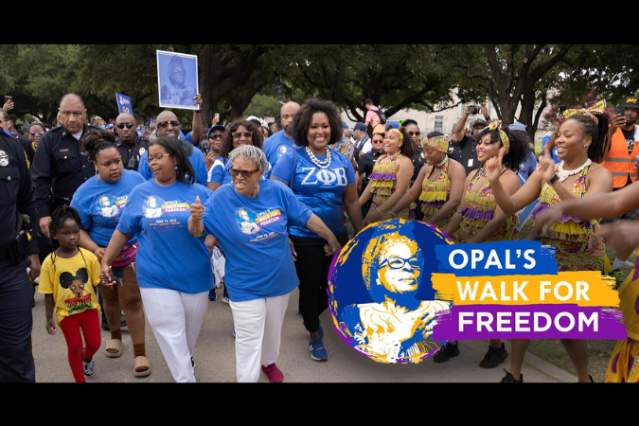 Opal's Walk for Freedom