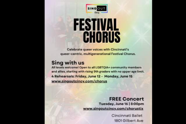 SingOUT Cincy Festival Chorus Concert