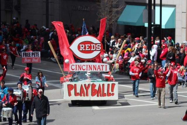 Cincinnati Reds Opening Day Parade
