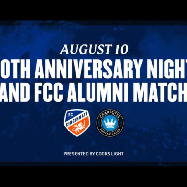 FC Cincinnati vs. Charlotte FC Home Game