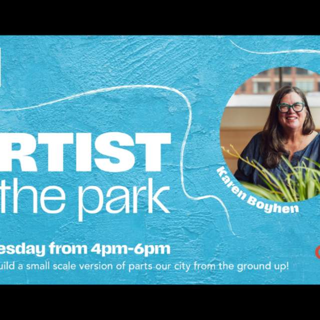 CAC's Artist in the Park with Karen Boyhen
