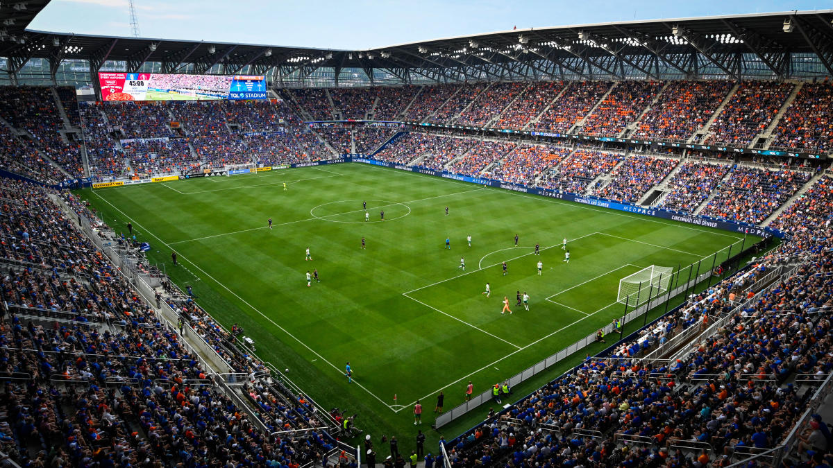 TQL Stadium event listing for FC Cincinnati vs Inter Miami