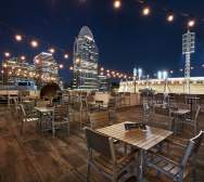 rooftop dining downtown Cincinnati skyline