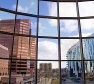 The view from the Northern Kentucky Convention Center.