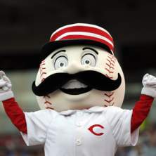 Mr. Redlegs Cincinnati Reds
