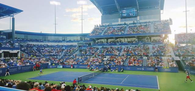Center Court at the Cincinnati Open