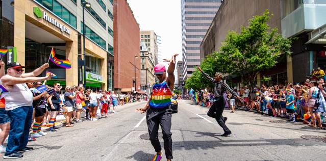 Cincinnati Pride Parade Downtown Cincinnati
