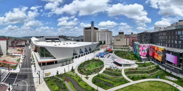 First Financial Center, Marriott Space, Elm Street Plaza