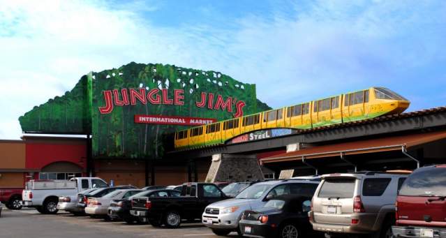 Monorail at Jungle Jim's in Eastgate (photo: Jungle Jim's)