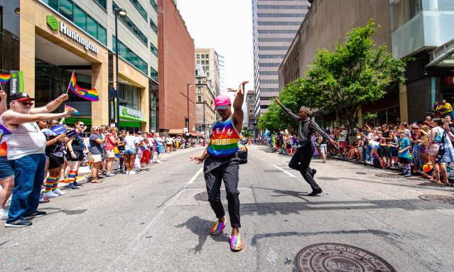 Cincinnati Pride Parade Downtown Cincinnati