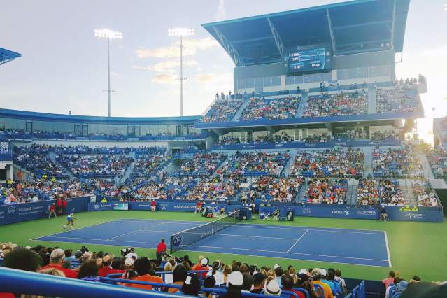 Center Court at the Cincinnati Open