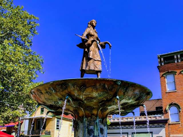 Goose Girl fountain