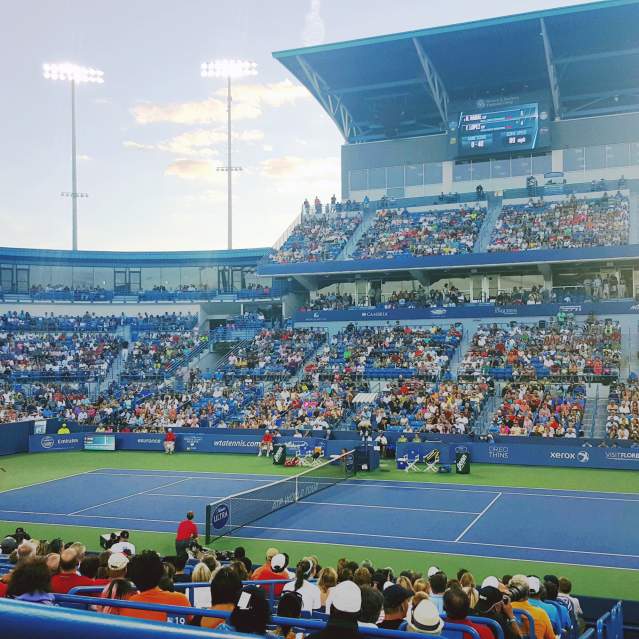 Center Court at the Cincinnati Open