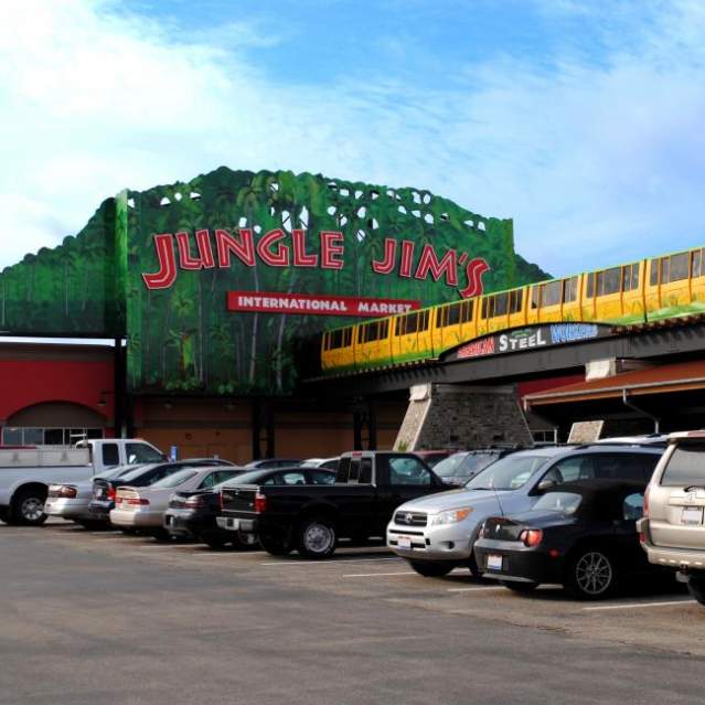 Monorail at Jungle Jim's in Eastgate (photo: Jungle Jim's)