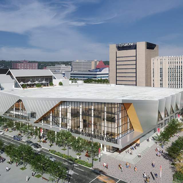 Duke Energy Convention Center Elm Street Park