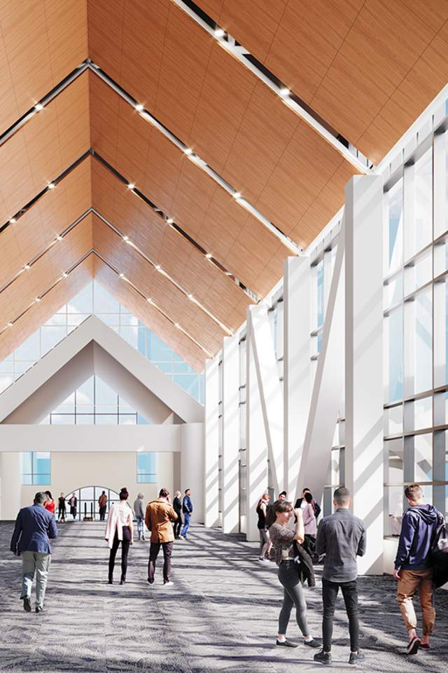 Duke Energy Convention Center Prefunction Space